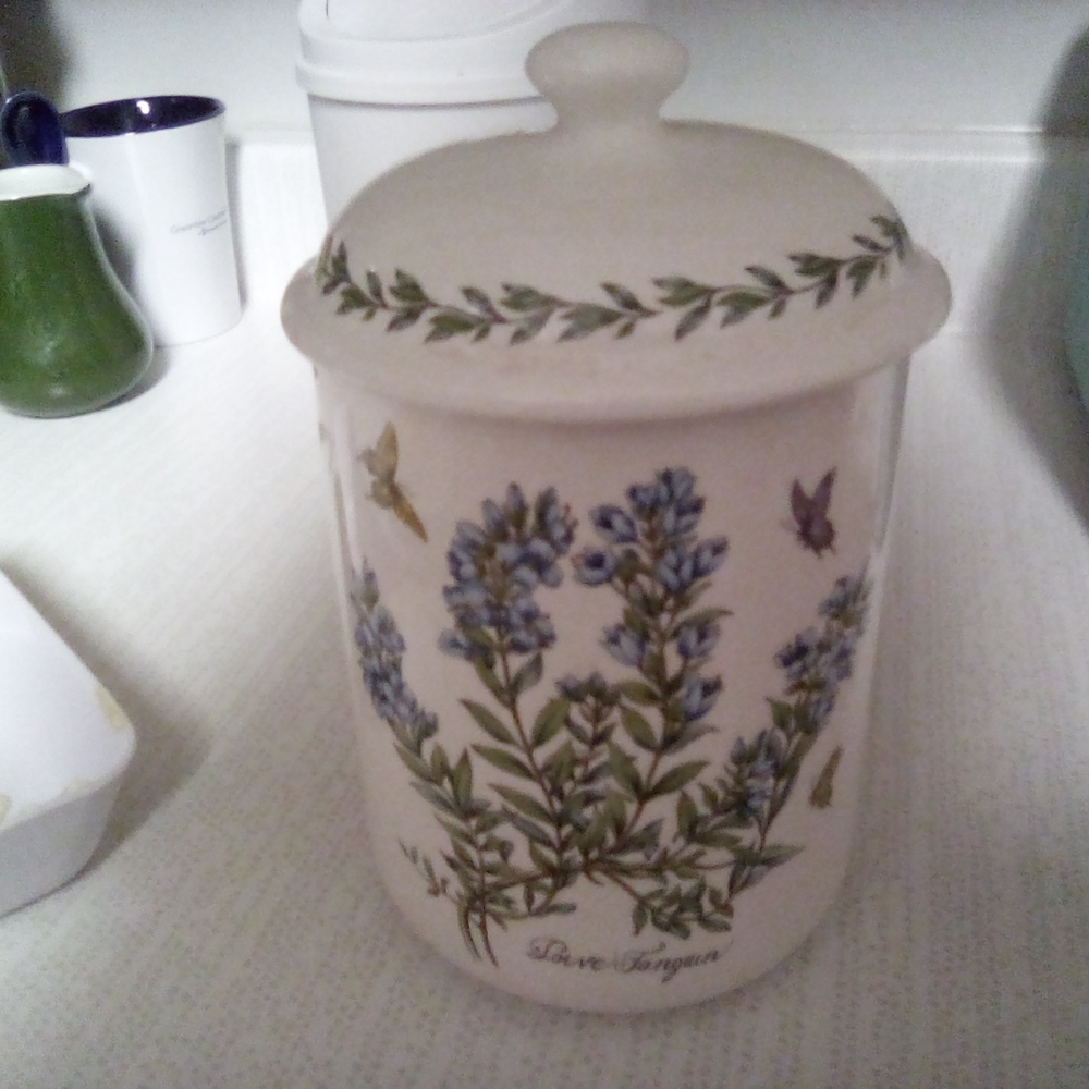 Maruni Floral Ceramic Jar with Lid